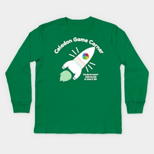 Celadon Game Corner Kids Long Sleeve T-Shirt